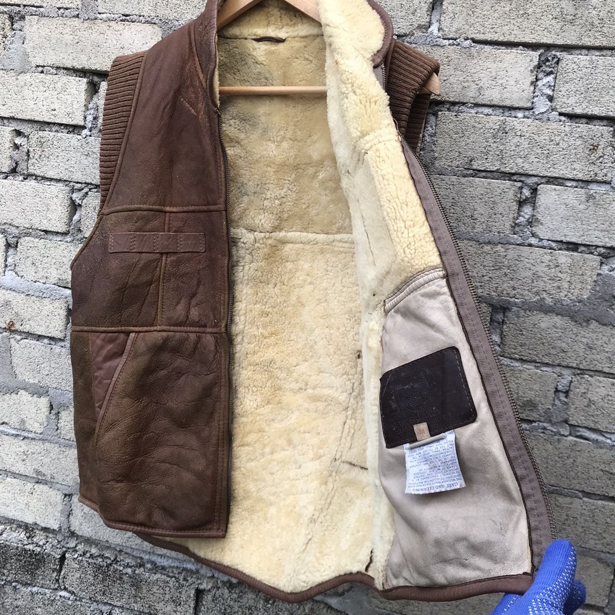 Canterbury of New Zealand Rare Vintage Canterbury B3 Sheepskin fur lining vest jacket Size US M / EU 48-50 / 2 - 9 Thumbnail