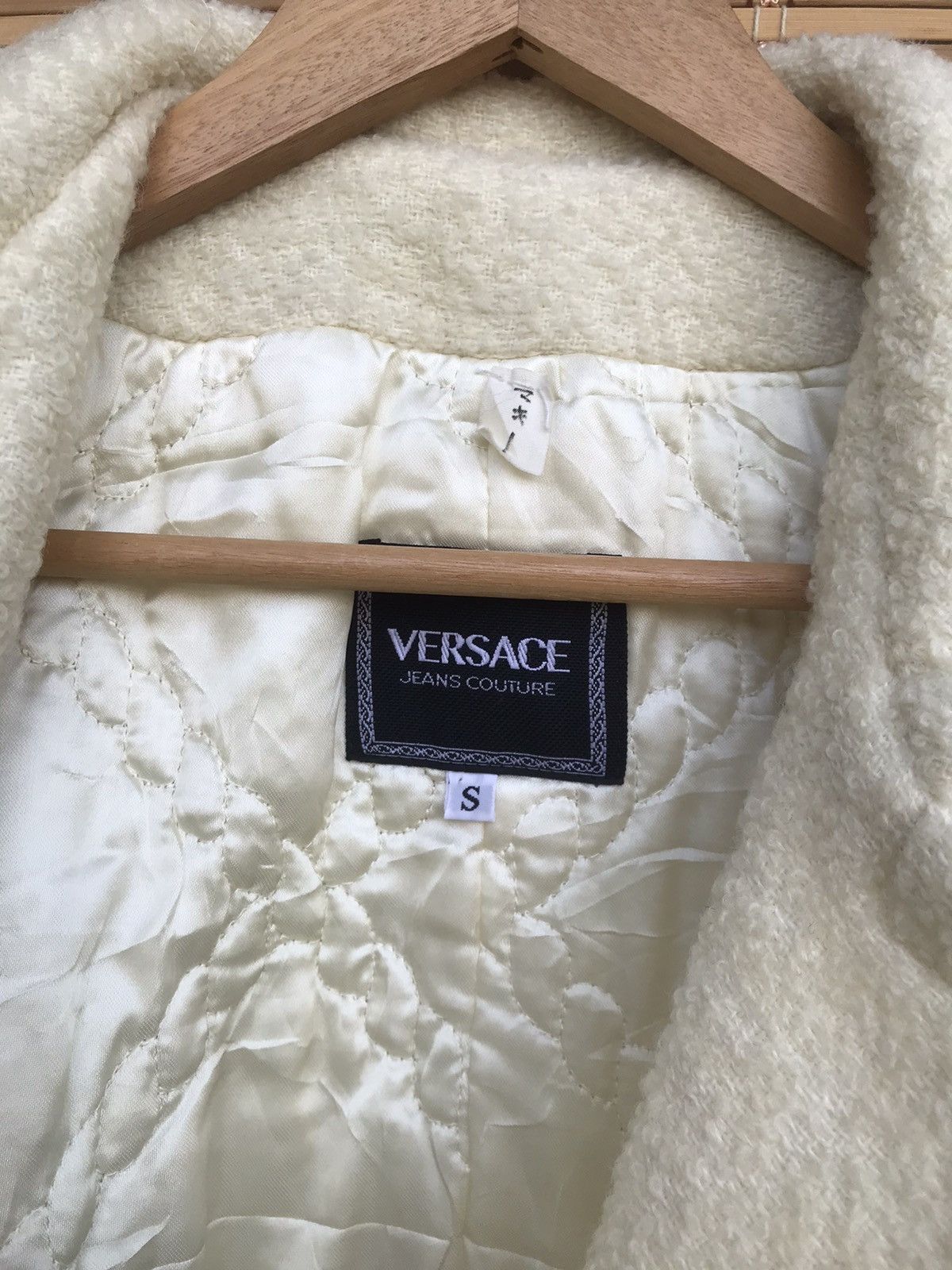 Versace Jeans Couture Versace Jeans Couture mohair pura lana jacket Size S / US 4 / IT 40 - 7 Thumbnail