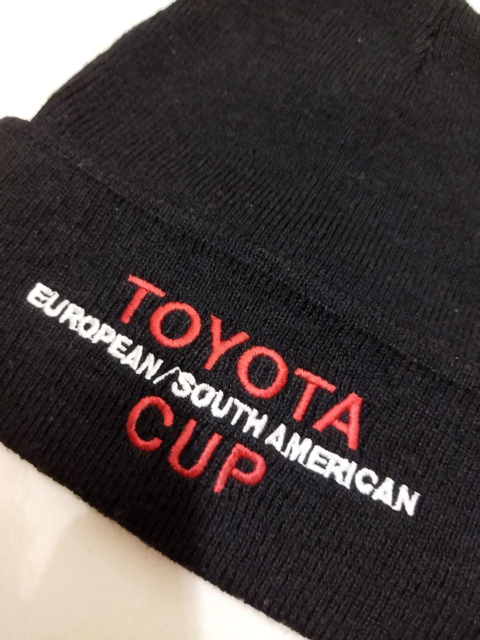 Japanese Brand Vintage Toyota European/South American Cup Beanie Size ONE SIZE - 4 Thumbnail