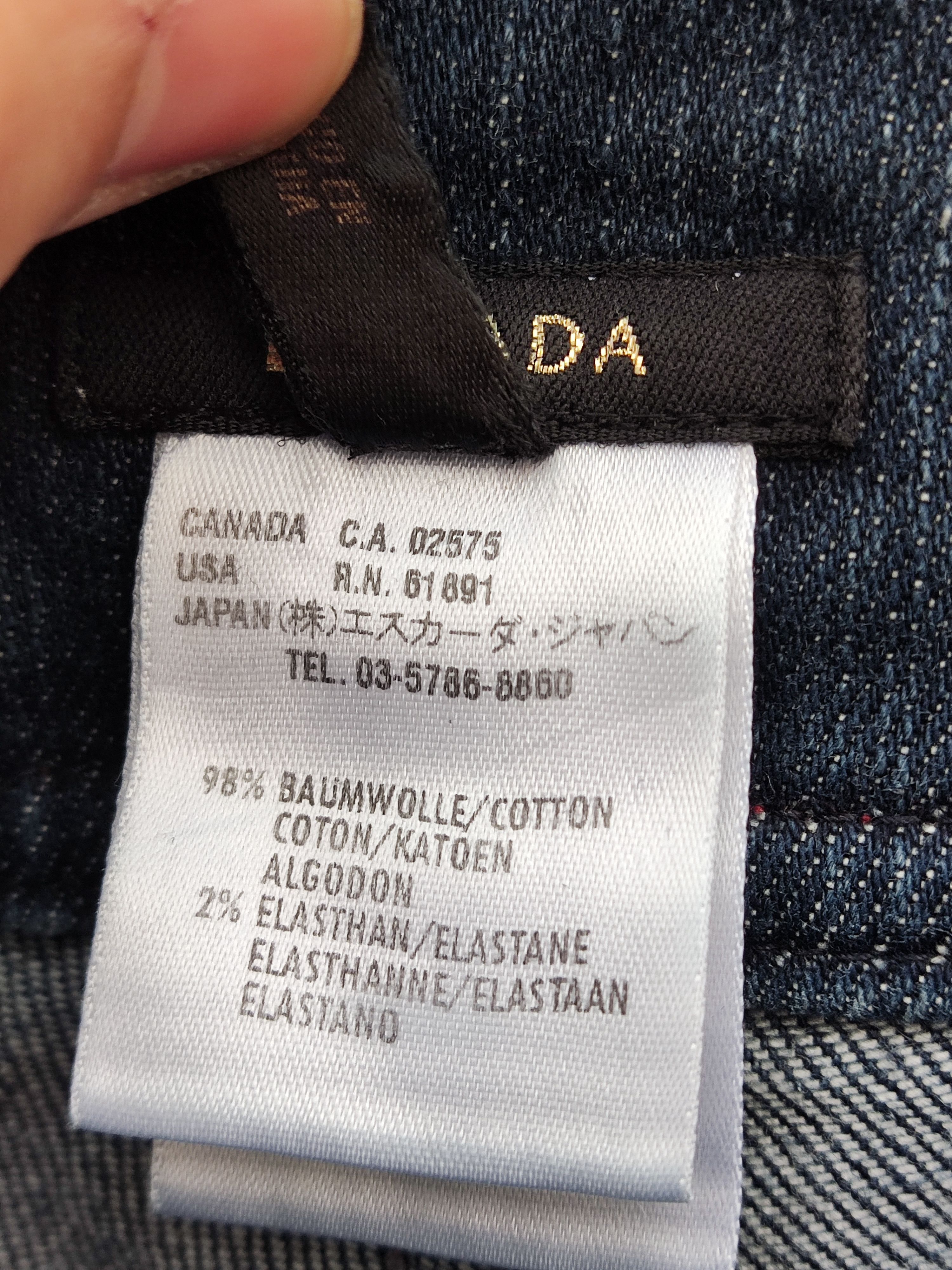 Escada archive vintage flare lips Escada denim jeans Size 30" / US 8 / IT 44 - 8 Thumbnail