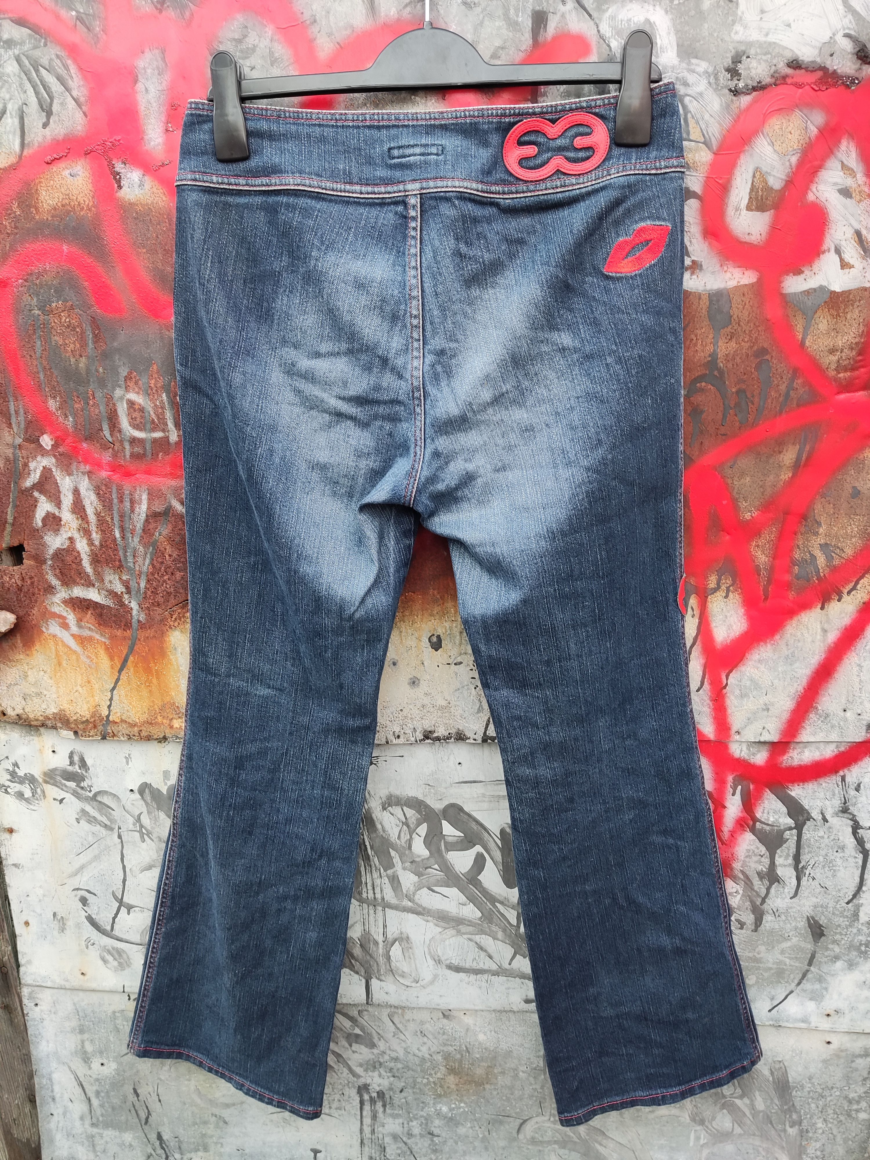Escada archive vintage flare lips Escada denim jeans Size 30" / US 8 / IT 44 - 5 Thumbnail