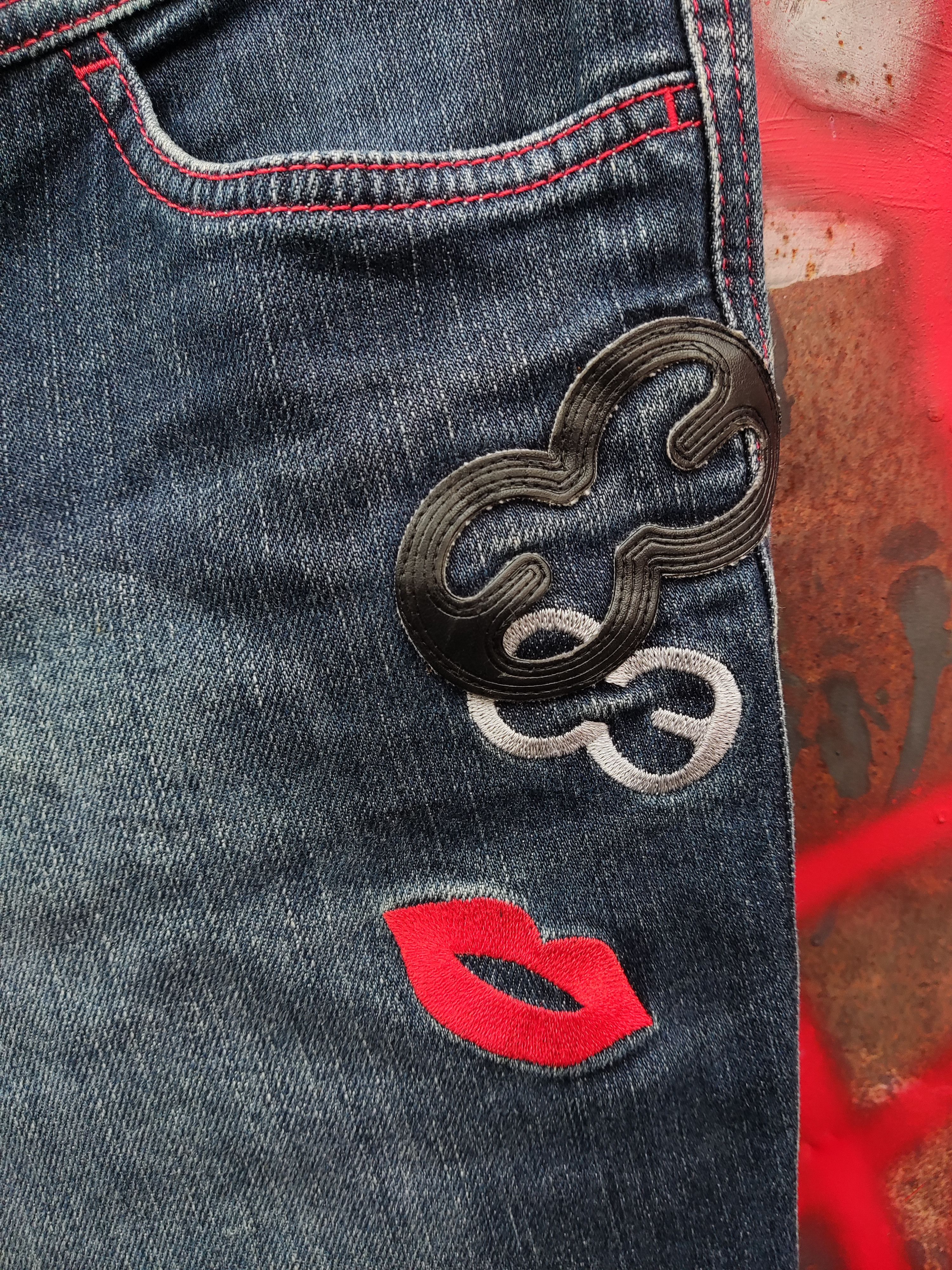 Escada archive vintage flare lips Escada denim jeans Size 30" / US 8 / IT 44 - 2 Thumbnail