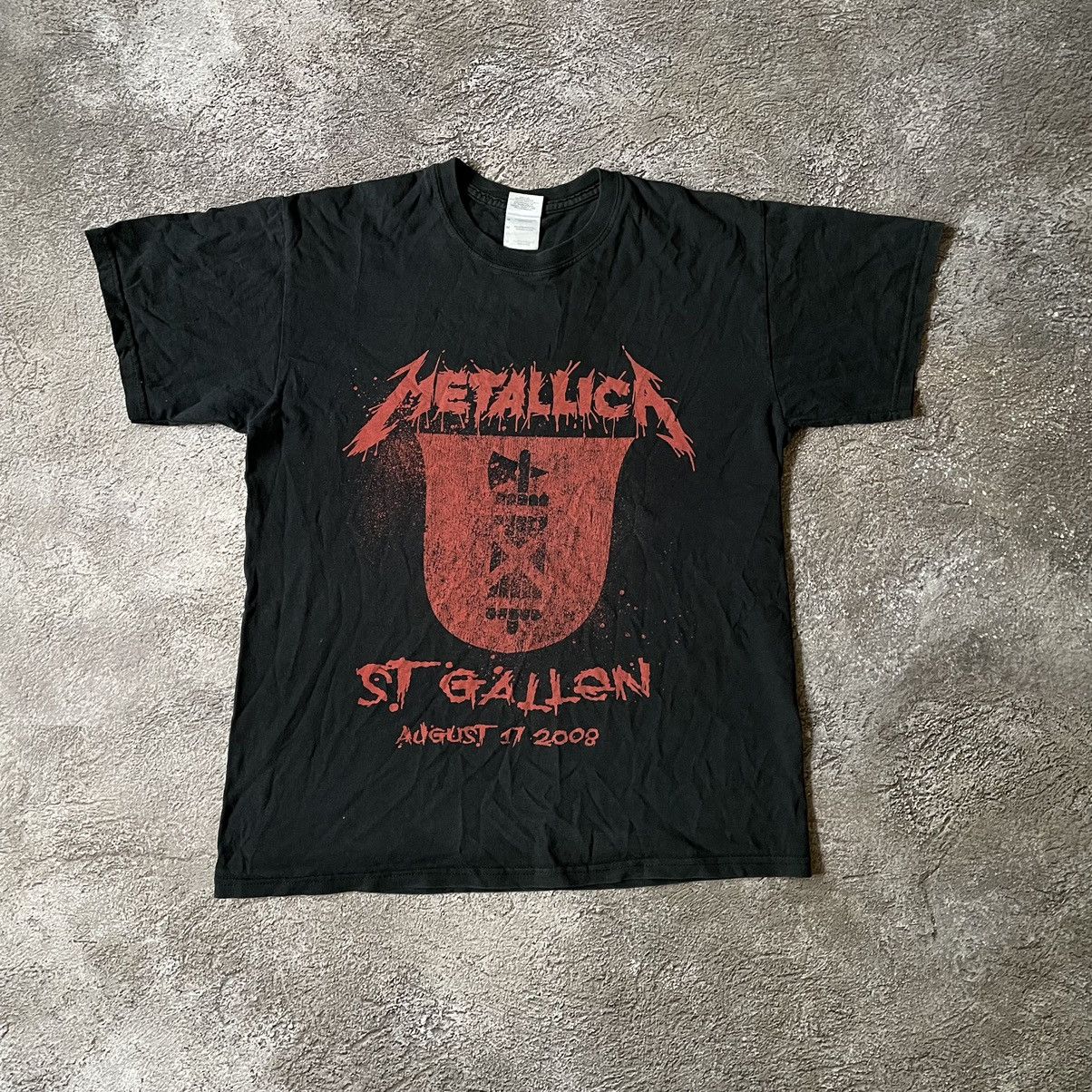 Vintage Vintage 90s Metallica Band Tee Faded Black Graphic Grunge M Size US M / EU 48-50 / 2 - 2 Thumbnail