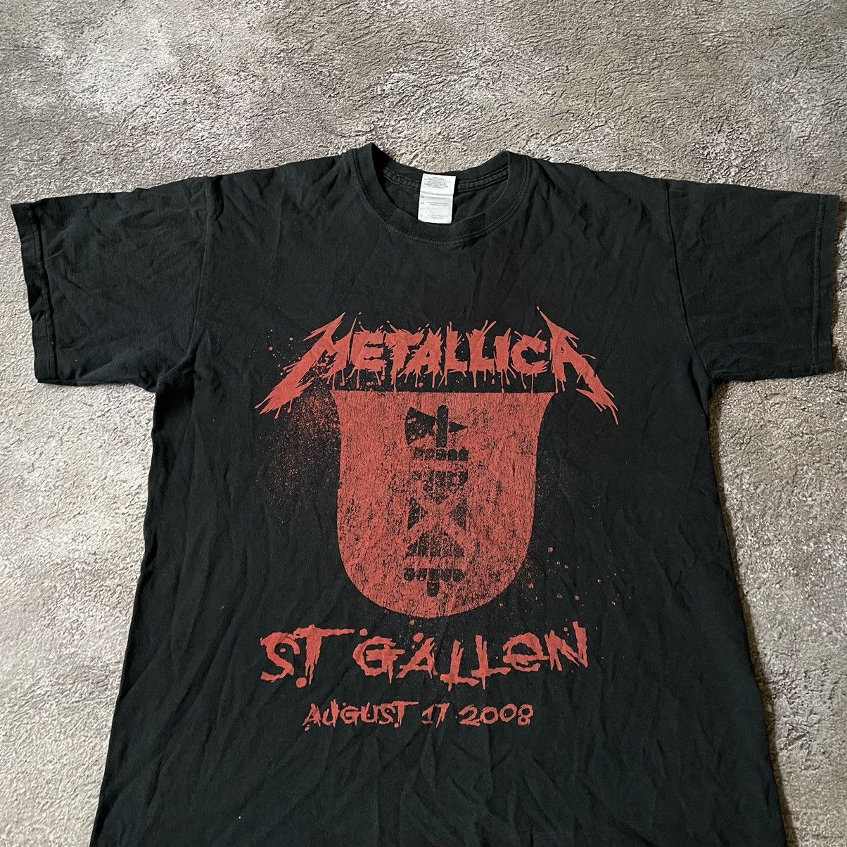 Vintage Vintage 90s Metallica Band Tee Faded Black Graphic Grunge M Size US M / EU 48-50 / 2 - 5 Thumbnail