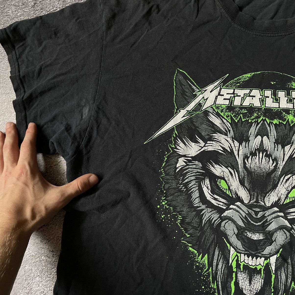 Vintage Vintage Y2K Metallica Graphic Tee Band Tee Grunge Relaxed L Size US L / EU 52-54 / 3 - 6 Thumbnail