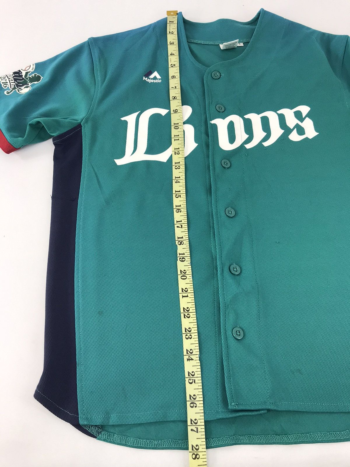 MLB × Majestic Majestic Athletic Lions Saitama Seibu Baseball Spell Out Size US L / EU 52-54 / 3 - 13 Thumbnail