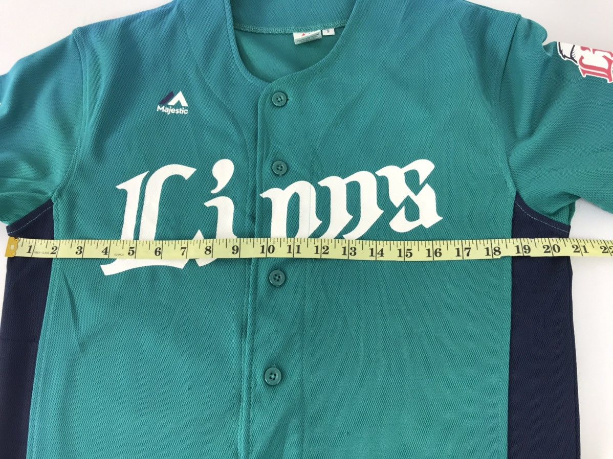 MLB × Majestic Majestic Athletic Lions Saitama Seibu Baseball Spell Out Size US L / EU 52-54 / 3 - 12 Thumbnail