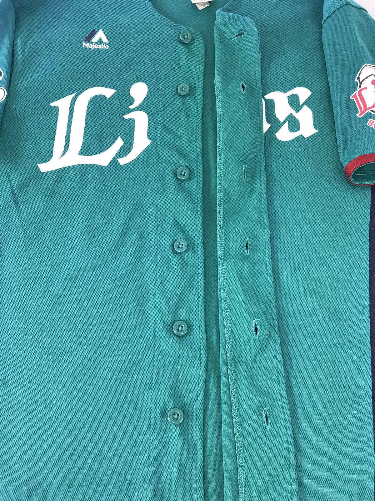 MLB × Majestic Majestic Athletic Lions Saitama Seibu Baseball Spell Out Size US L / EU 52-54 / 3 - 6 Thumbnail