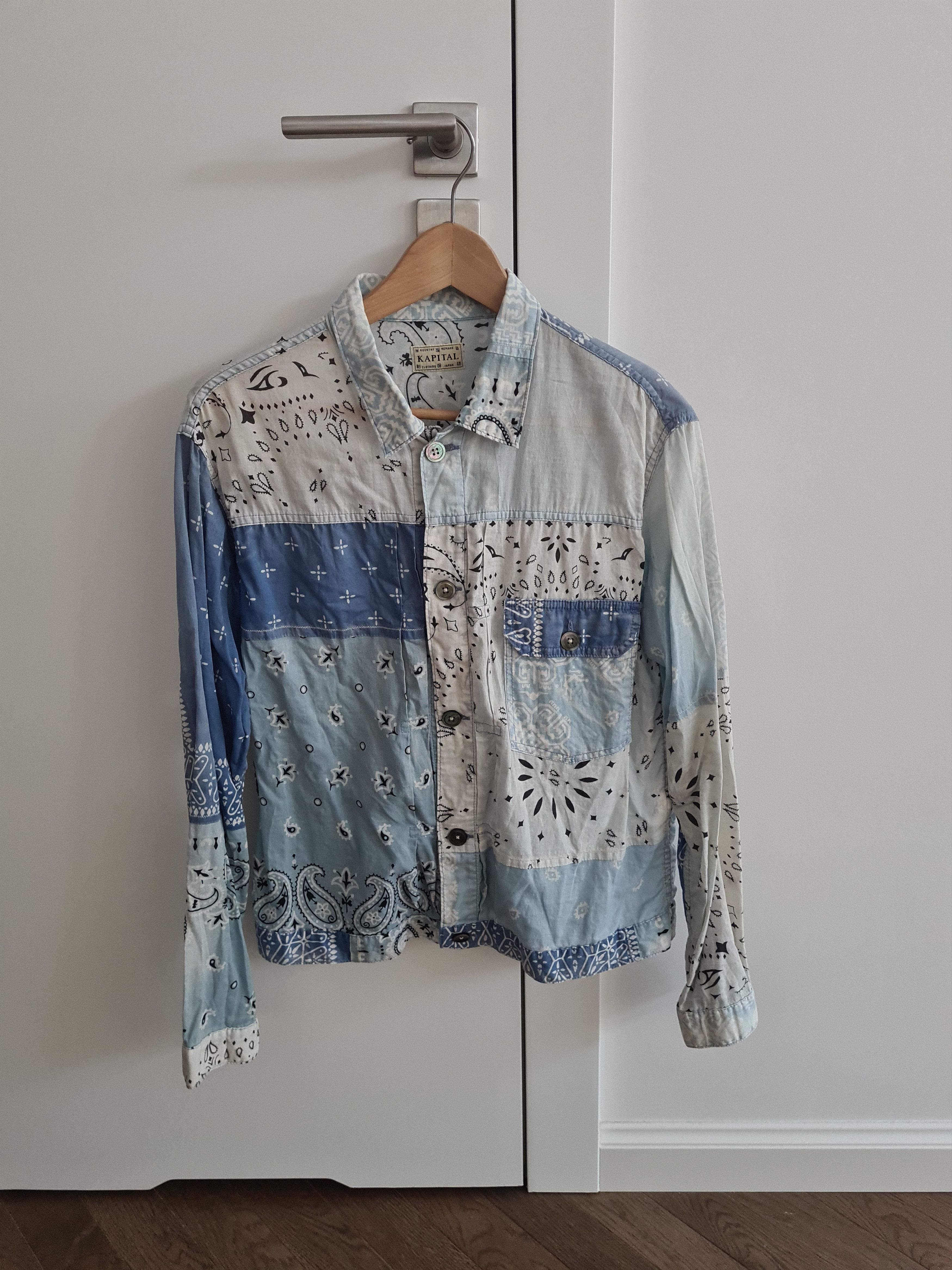 Kapital Kountry [3] Gauze Bandana Patchwork 1st Jacket (SS19) Size US L / EU 52-54 / 3 - 1 Thumbnail