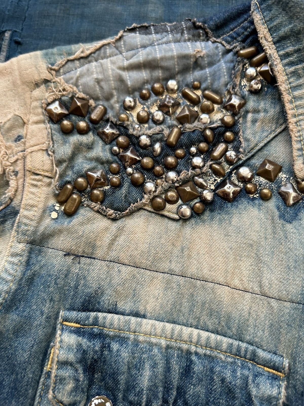 Kapital × Kapital Kountry kapital BORO Skelton skull studs shirts kountry Size US L / EU 52-54 / 3 - 11 Thumbnail