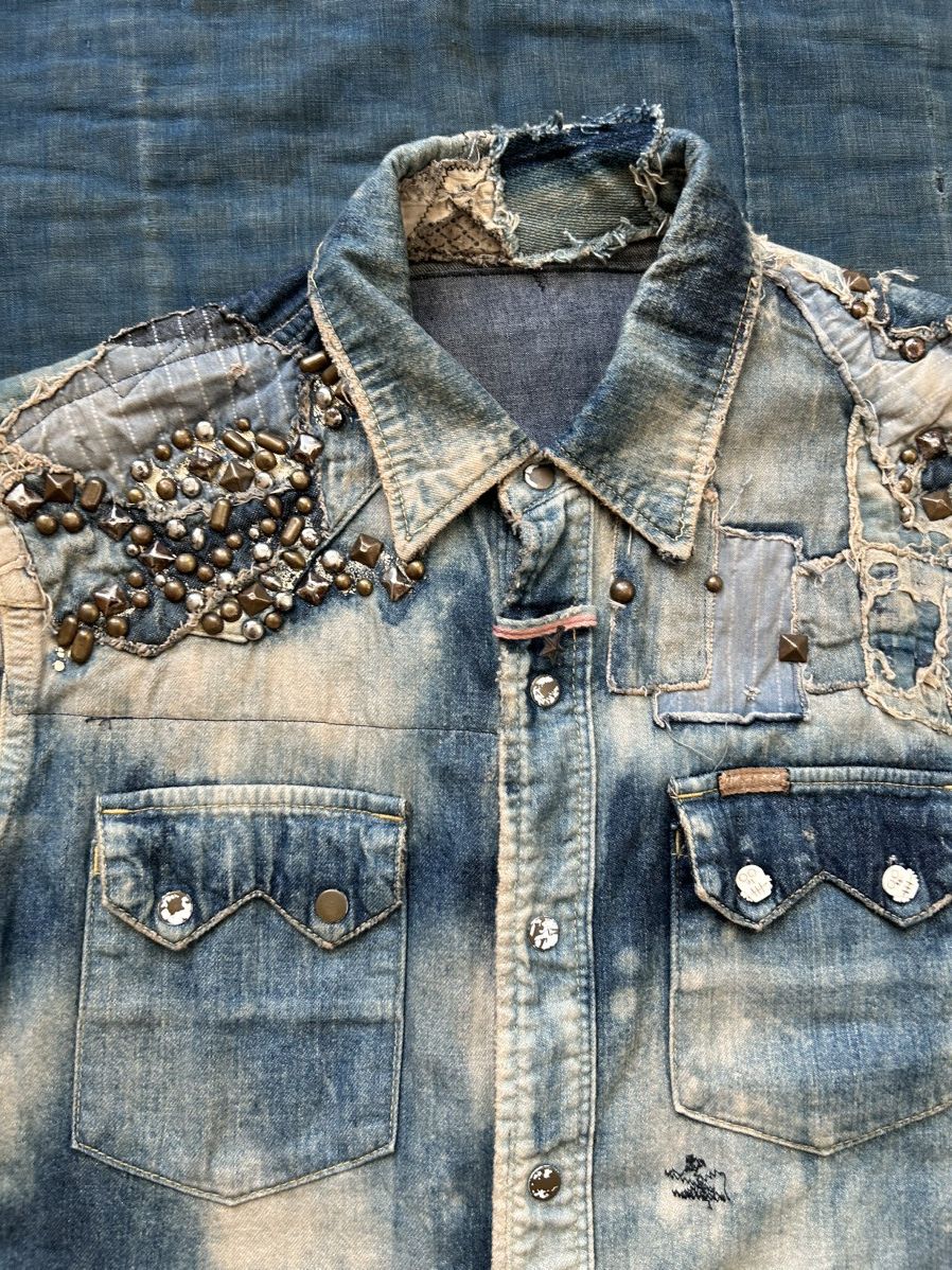 Kapital × Kapital Kountry kapital BORO Skelton skull studs shirts kountry Size US L / EU 52-54 / 3 - 4 Thumbnail