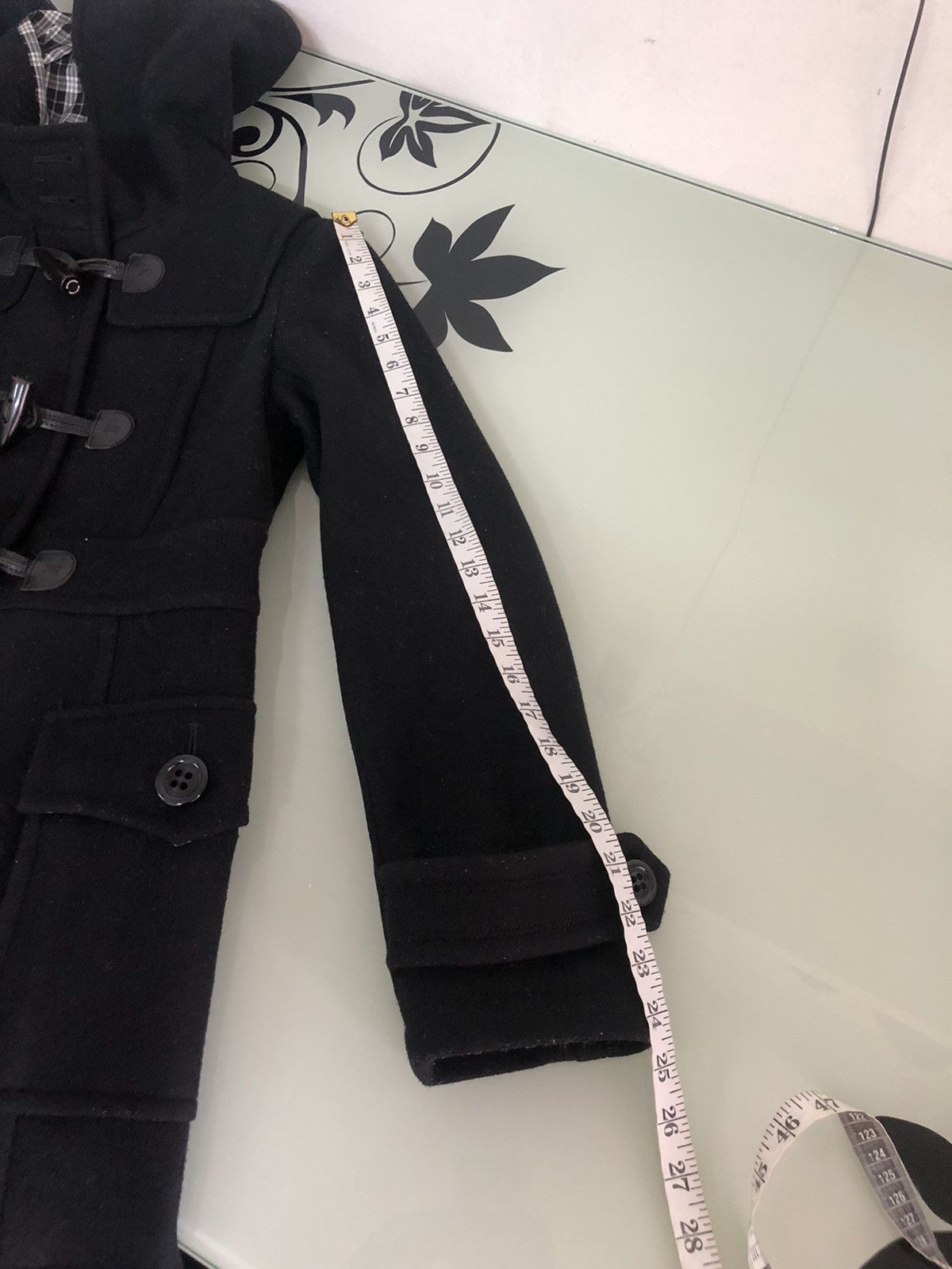 Burberry Vintage Burberry Blue Label Nova Check Duffle Coat Black Size XS / US 0-2 / IT 36-38 - 23 Thumbnail