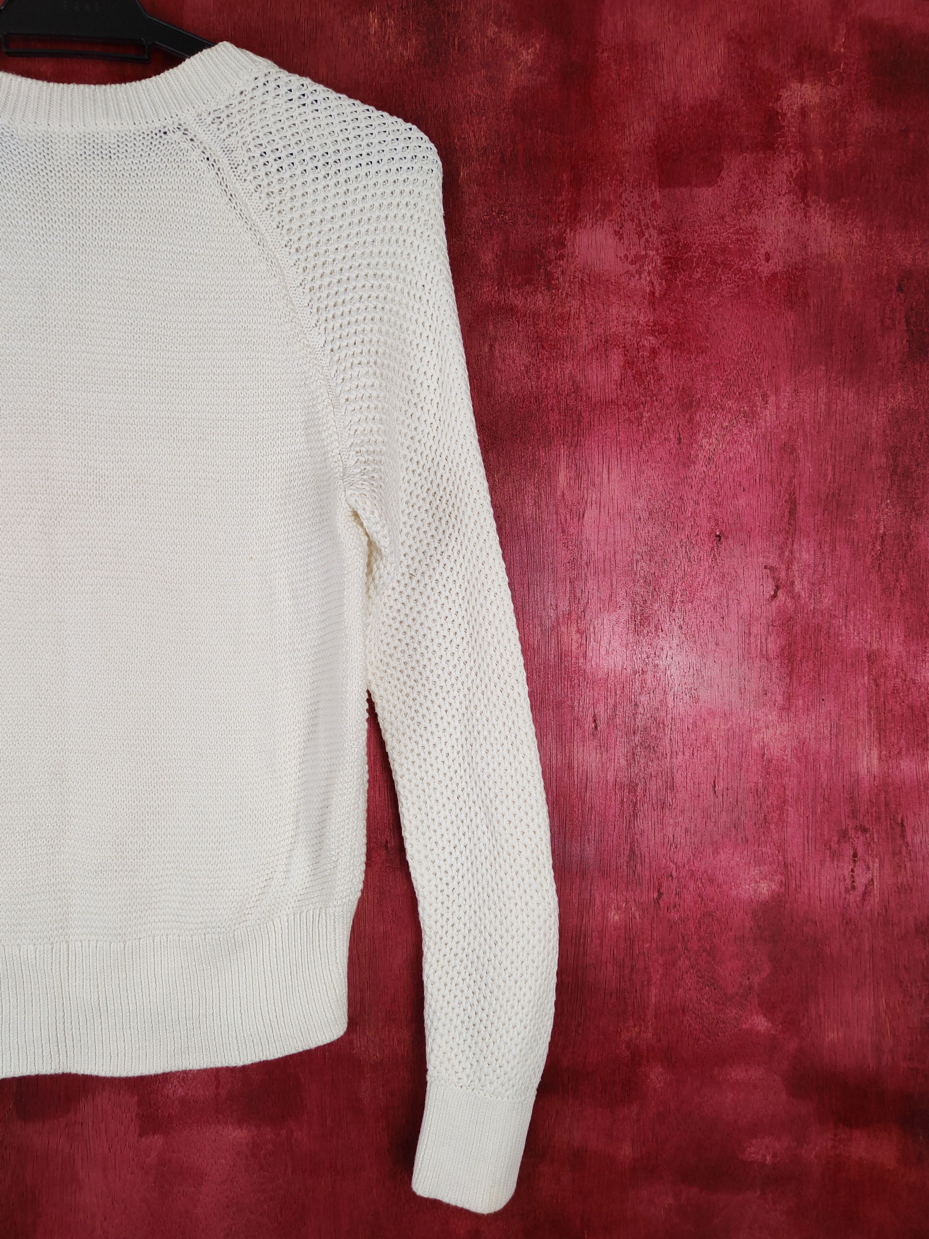 Japanese Brand × Uniqlo Uniqlo japan sweatshirt White aram isle cable Knitwear #5267 Size M / US 6-8 / IT 42-44 - 7 Thumbnail
