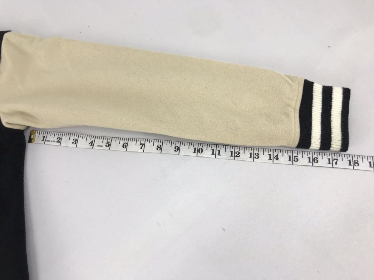 Japanese Brand Pink Latte Varsity Jacket Wool Quilted Inner Snap Button Size US S / EU 44-46 / 1 - 11 Thumbnail