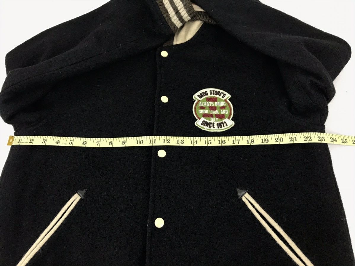 Japanese Brand Hype Drug Store's Varsity Jacket Hoodie Wool Quilted Inner Size US L / EU 52-54 / 3 - 12 Thumbnail