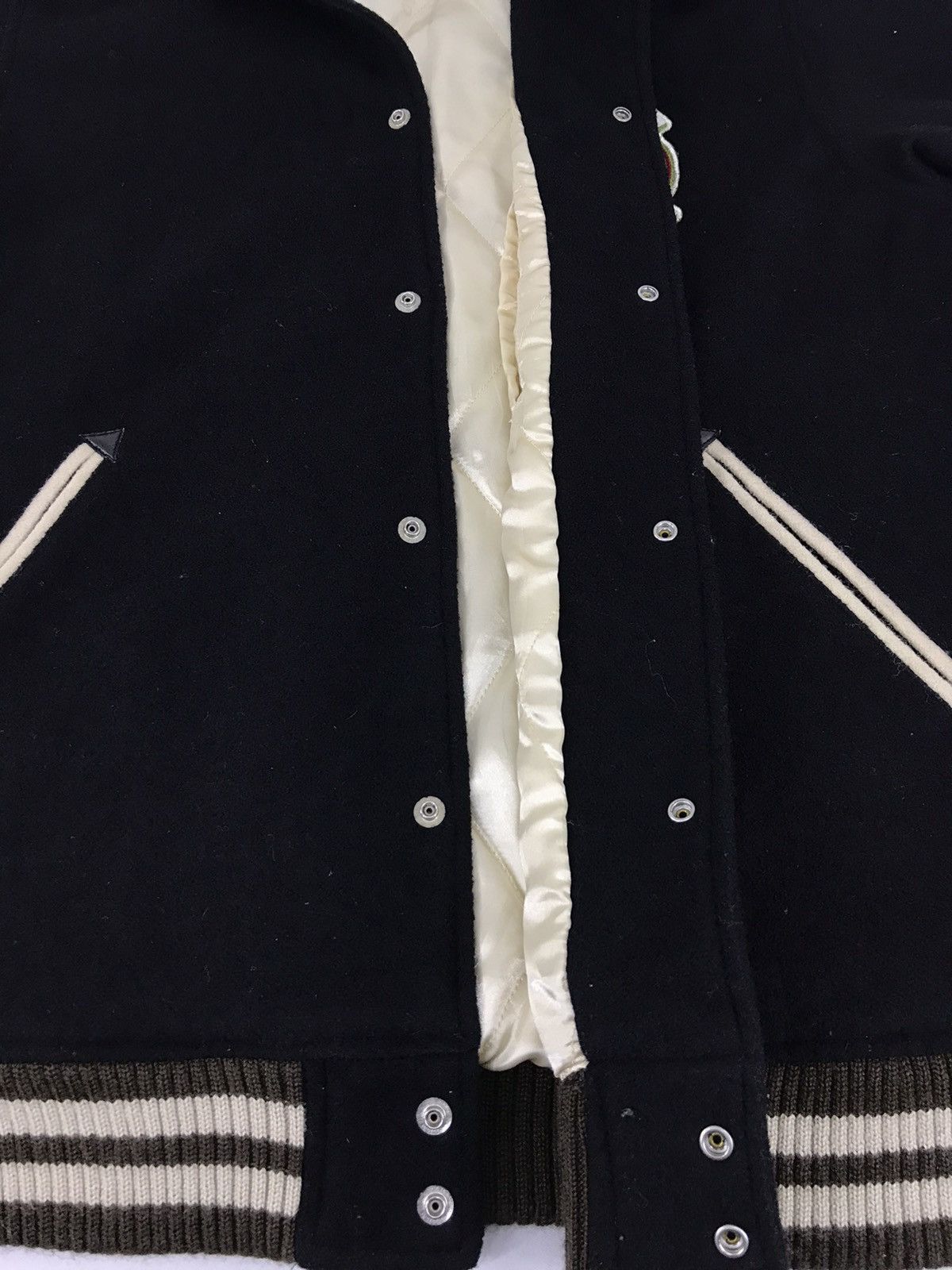 Japanese Brand Hype Drug Store's Varsity Jacket Hoodie Wool Quilted Inner Size US L / EU 52-54 / 3 - 8 Thumbnail
