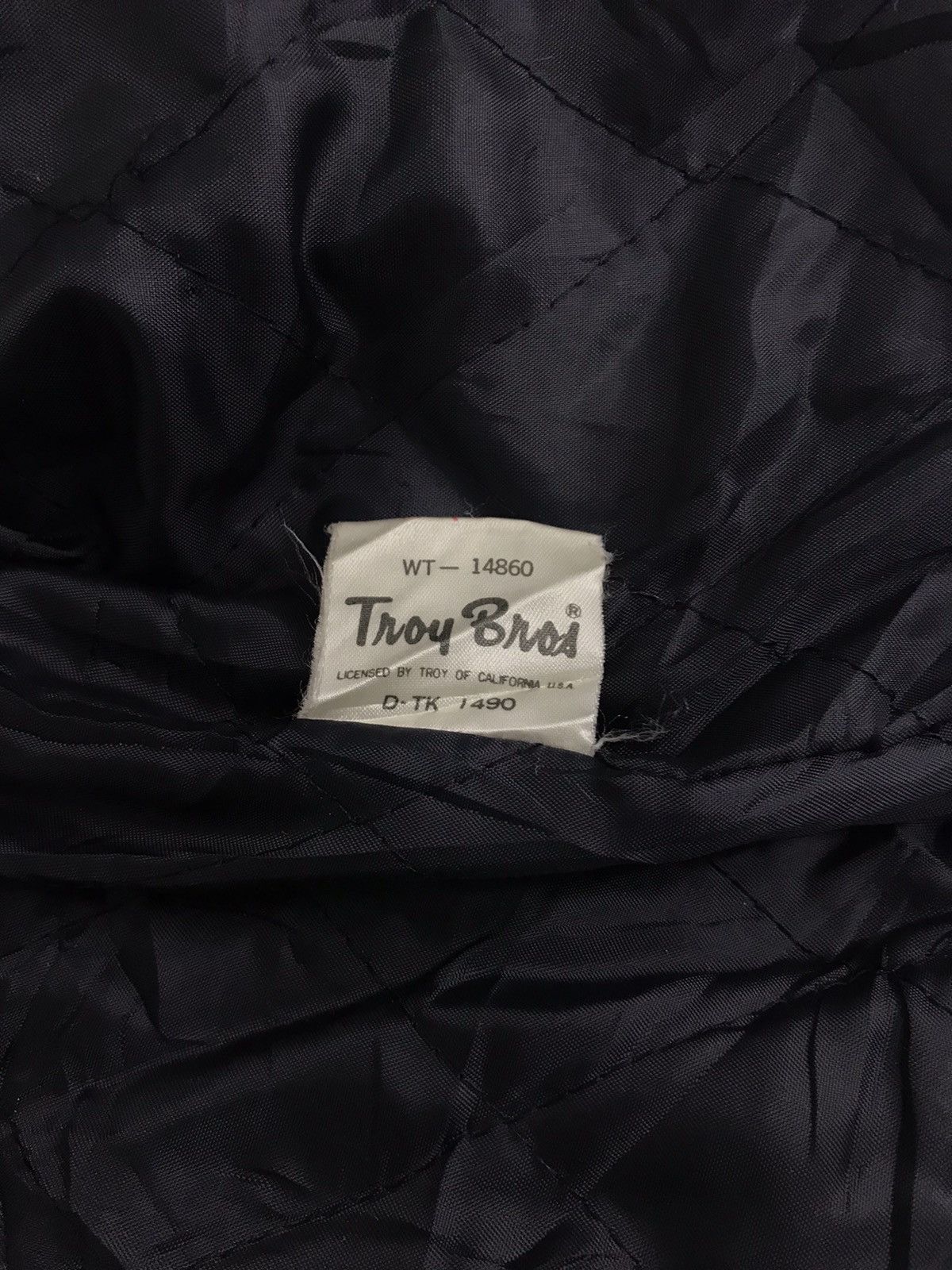 Japanese Brand Vintage Troy Bros California Plaid Checked Varsity Jacket Size US S / EU 44-46 / 1 - 7 Thumbnail