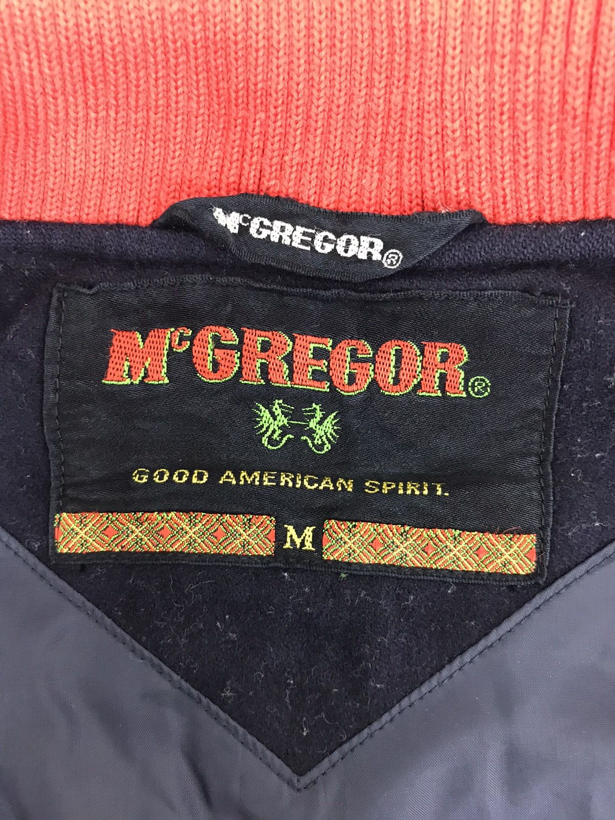 McGregor × Vintage 90s Mcgregor International Sportswear Varsity Jacket Wool Size US M / EU 48-50 / 2 - 5 Thumbnail