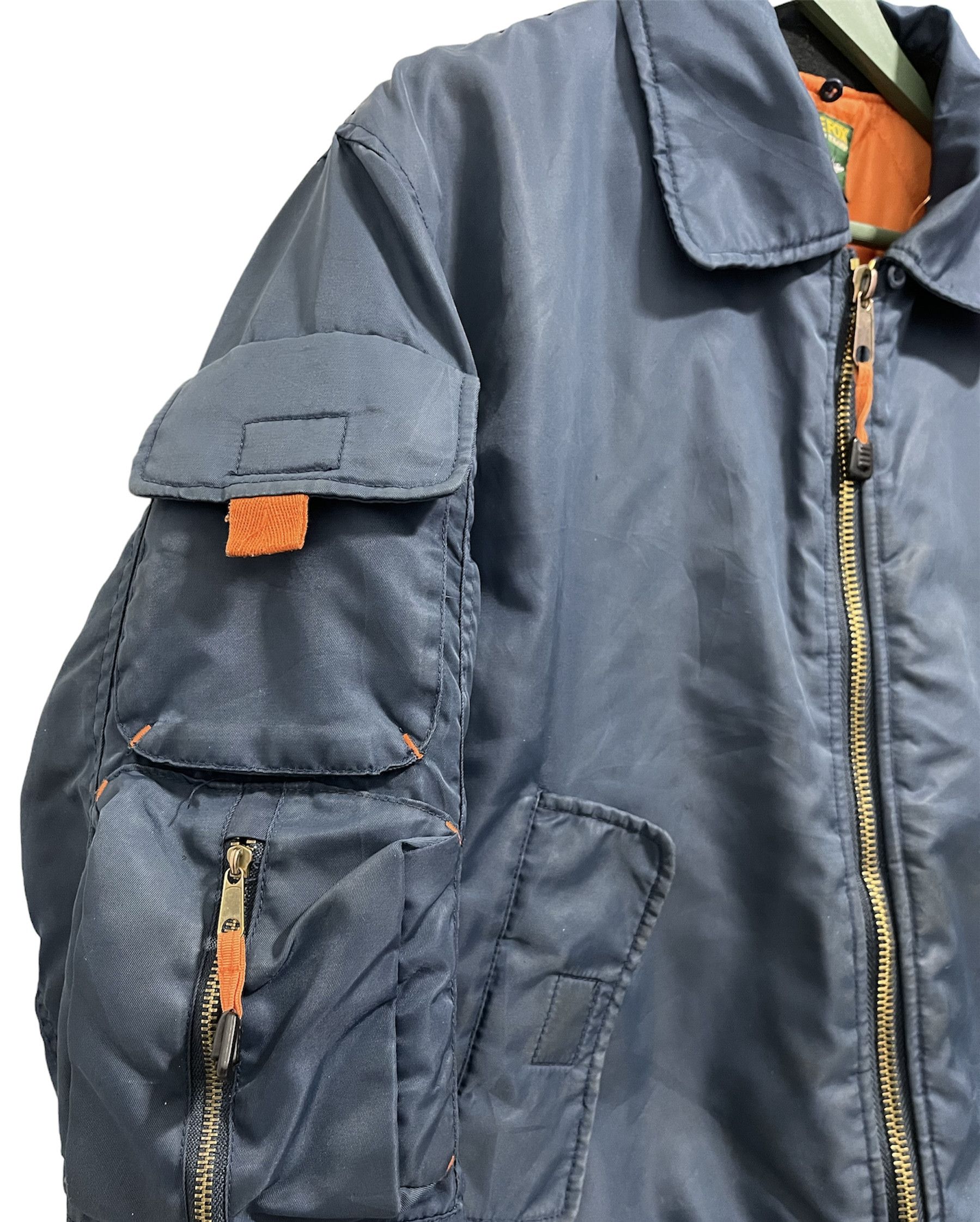 Vintage Vintage Fire Fox World Island Military Bomber jacket Size US M / EU 48-50 / 2 - 6 Thumbnail