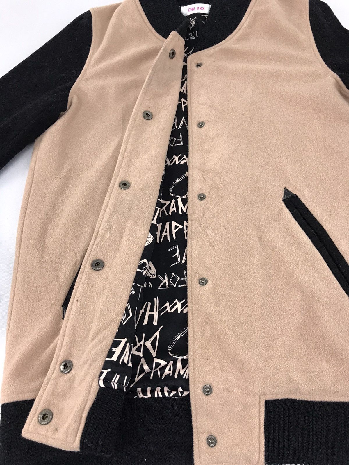 Japanese Brand Chu XX Japanese Brand Varsity Jacket Wool Quilted Inner Size US S / EU 44-46 / 1 - 1 Thumbnail