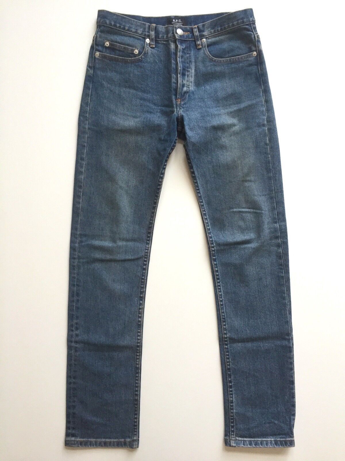 NEW STANDARD STONEWASHED DENIM BLUE JEANS