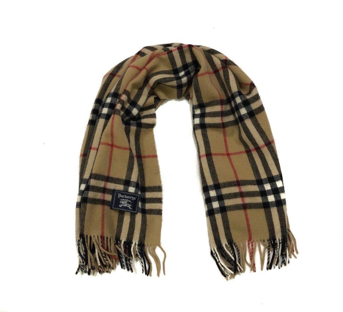 image of Burberrys Novacheck Scarves/muffler 100% Wool, Men's