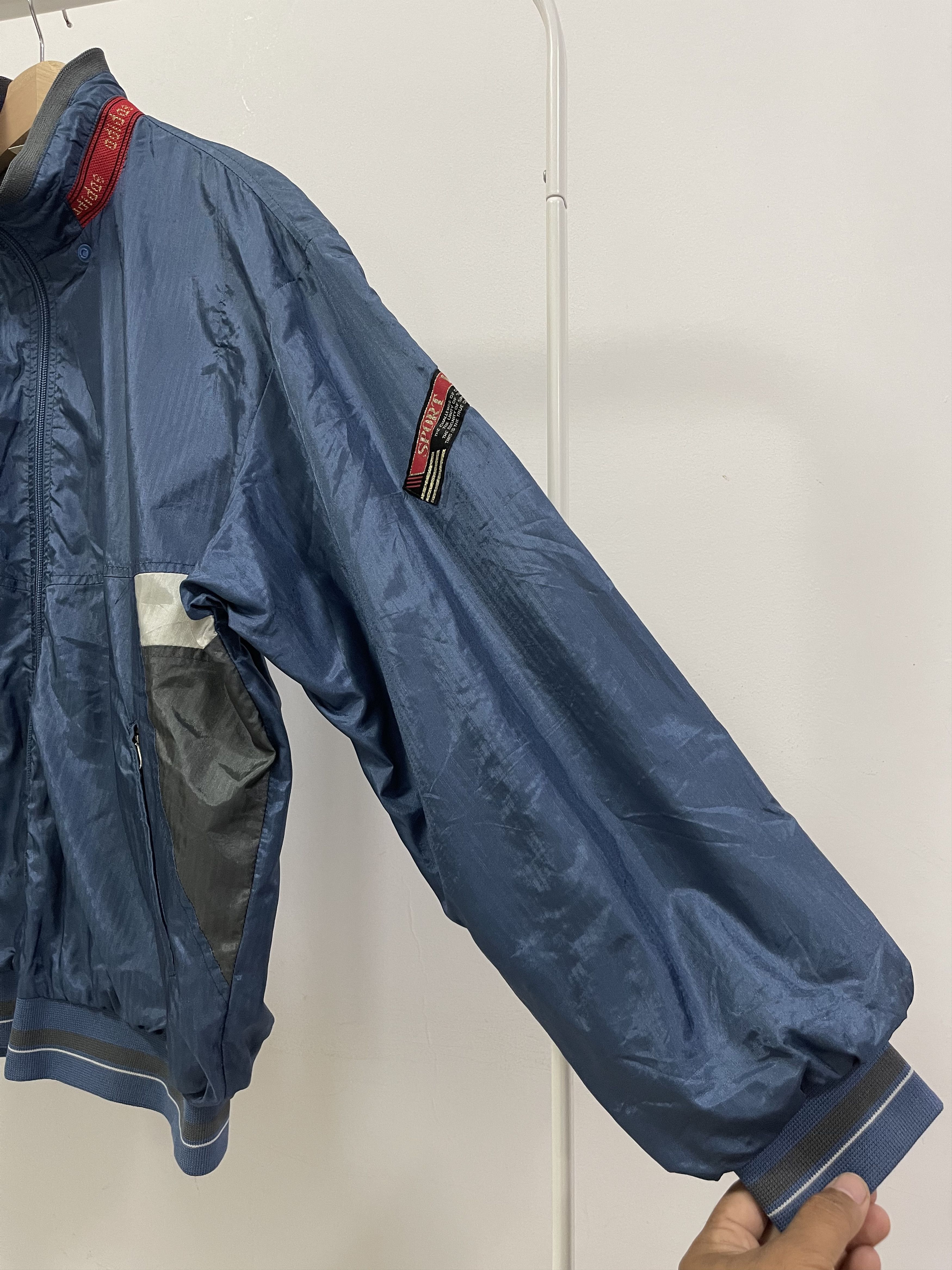Adidas Vintage Adidas Trefoil Embroidered Mini Logo Light Jacket Size US L / EU 52-54 / 3 - 6 Thumbnail