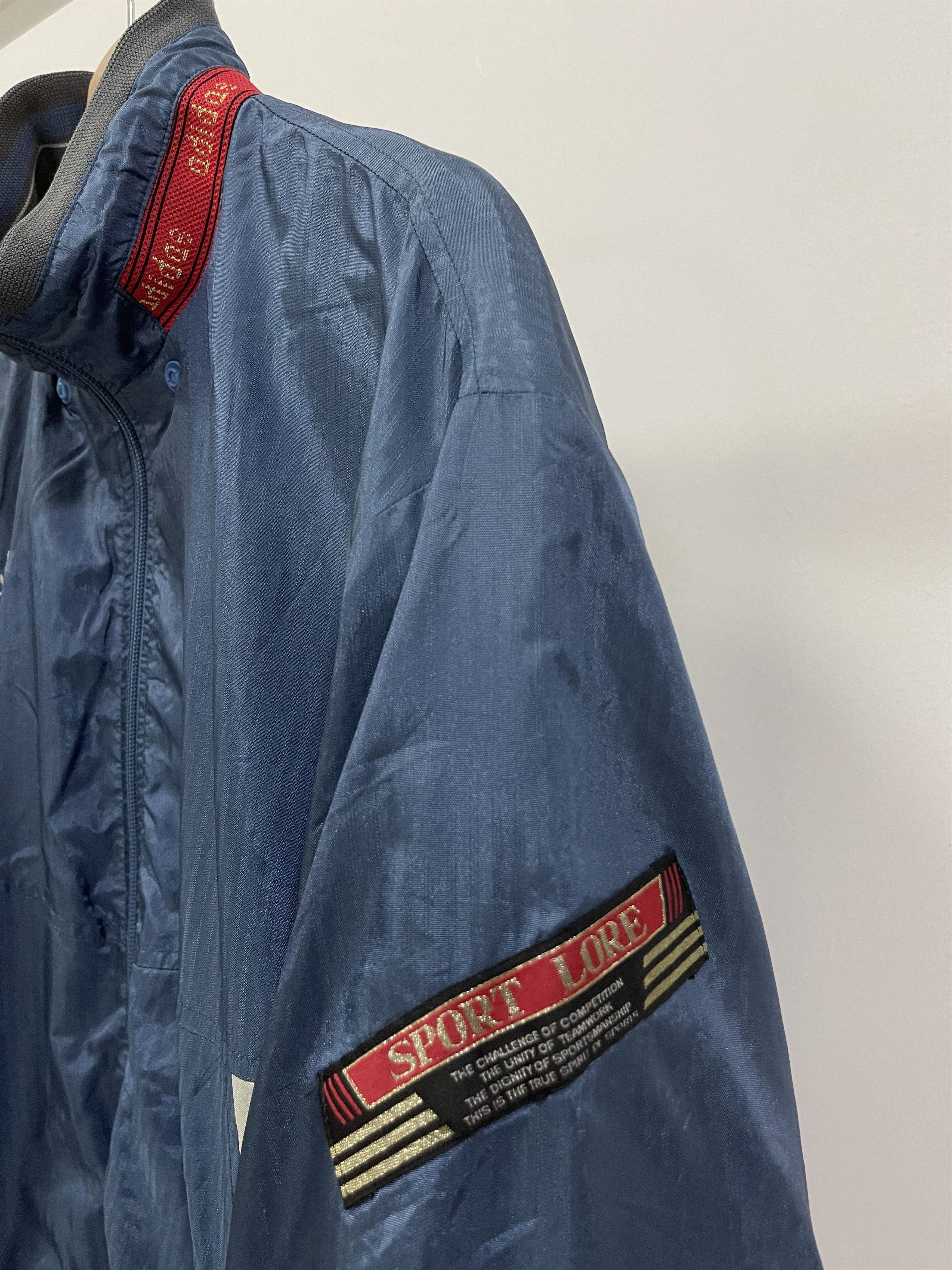 Adidas Vintage Adidas Trefoil Embroidered Mini Logo Light Jacket Size US L / EU 52-54 / 3 - 5 Thumbnail