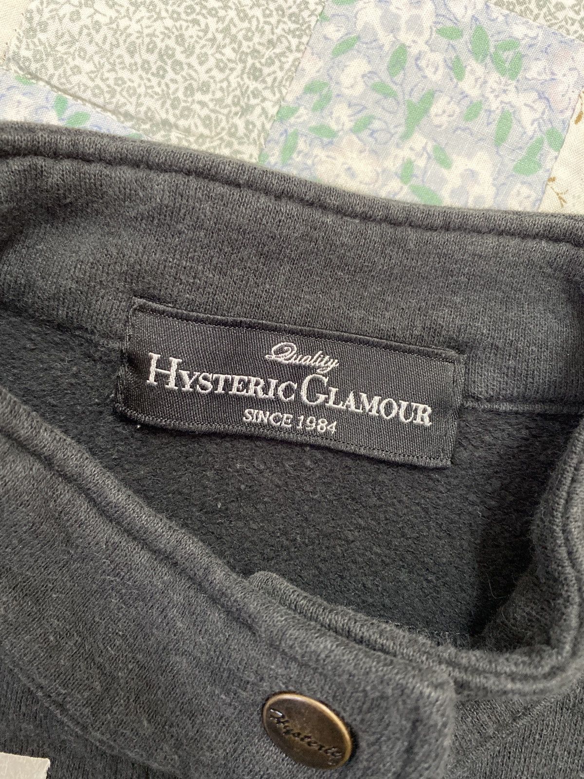 Hysteric Glamour THE HYSTERIC TIME BLACK ZIPPER JACKET Size US S / EU 44-46 / 1 - 9 Thumbnail