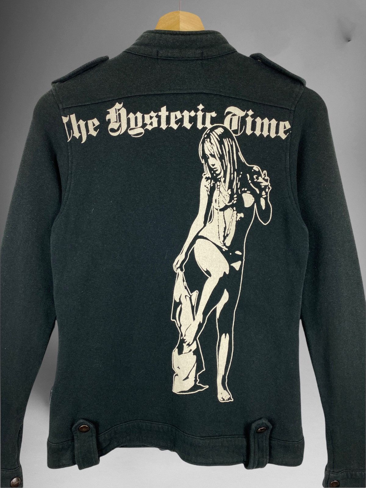 Hysteric Glamour THE HYSTERIC TIME BLACK ZIPPER JACKET Size US S / EU 44-46 / 1 - 8 Thumbnail