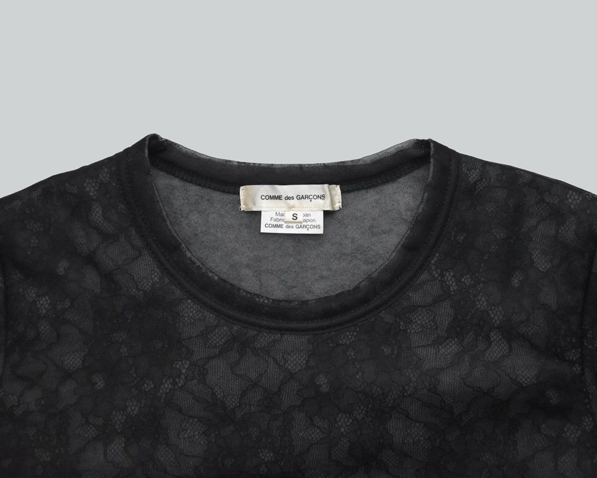 Comme des Garcons AW17 Nylon Floral Sweater/Shirt Size US S / EU 44-46 / 1 - 2 Thumbnail