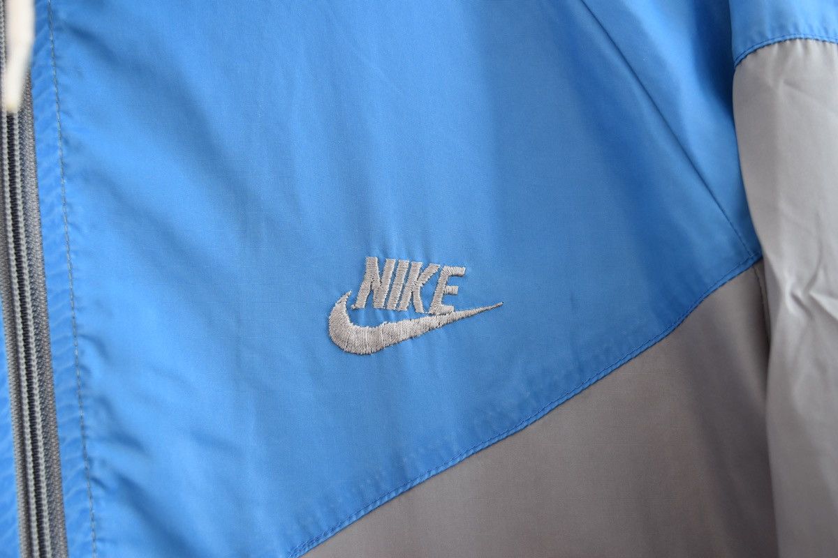 Nike 1980s Nike Vintage Windbreaker Jacket Size US L / EU 52-54 / 3 - 3 Thumbnail