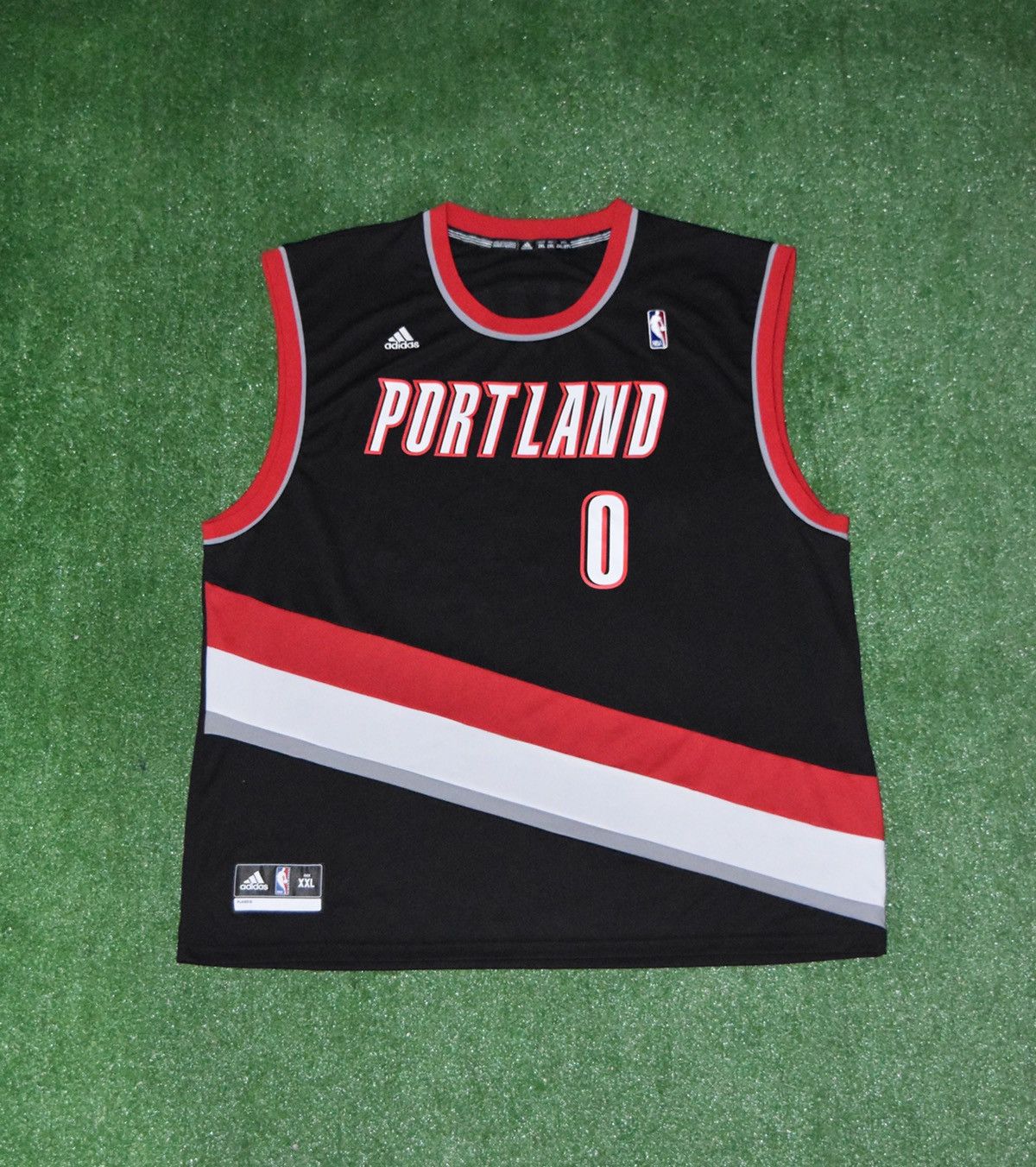 Adidas Damian Lillard Portland Trail Blazers Jersey Adidas Size US XL / EU 56 / 4 - 1 Thumbnail