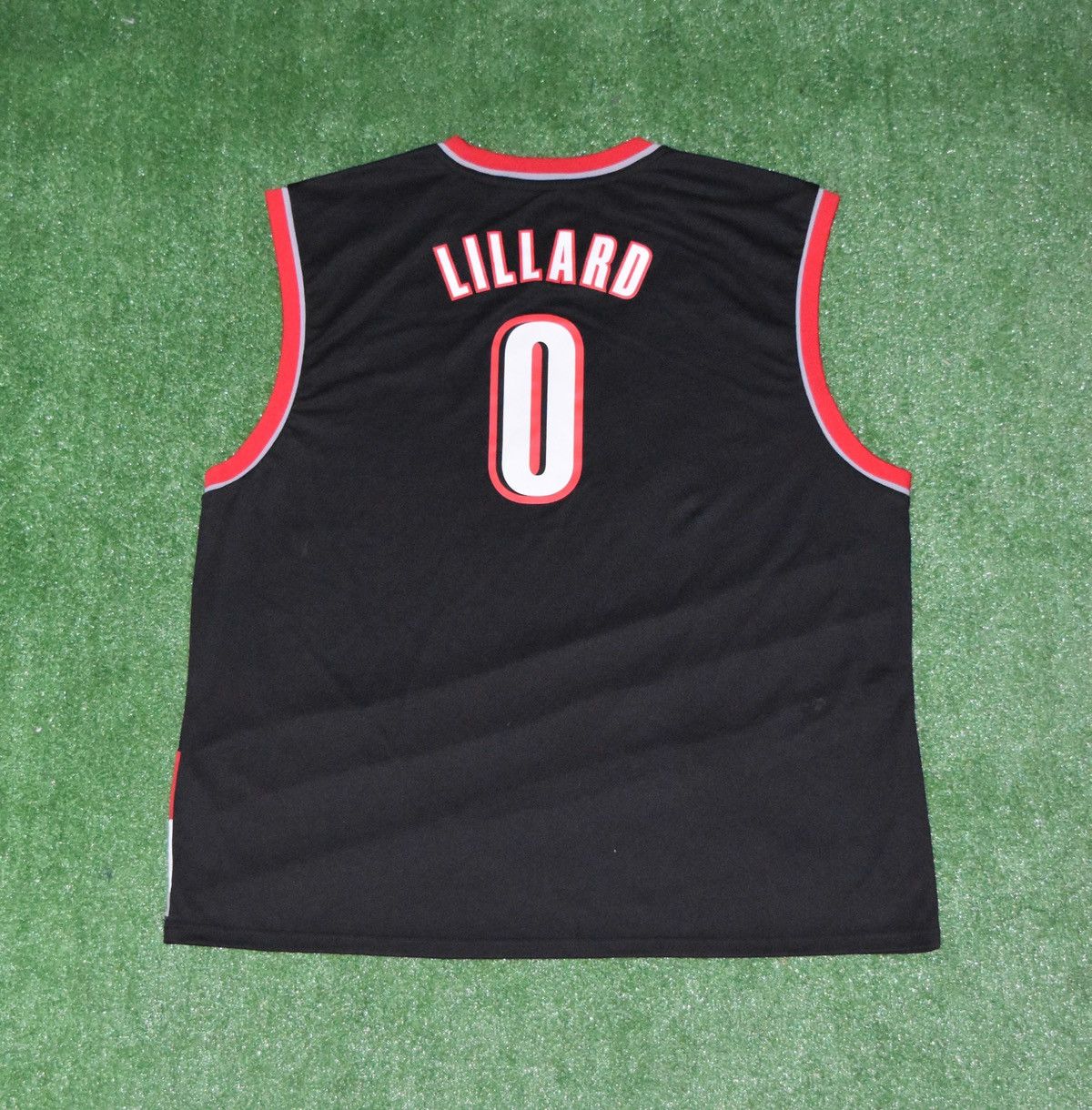 Adidas Damian Lillard Portland Trail Blazers Jersey Adidas Size US XL / EU 56 / 4 - 2 Thumbnail