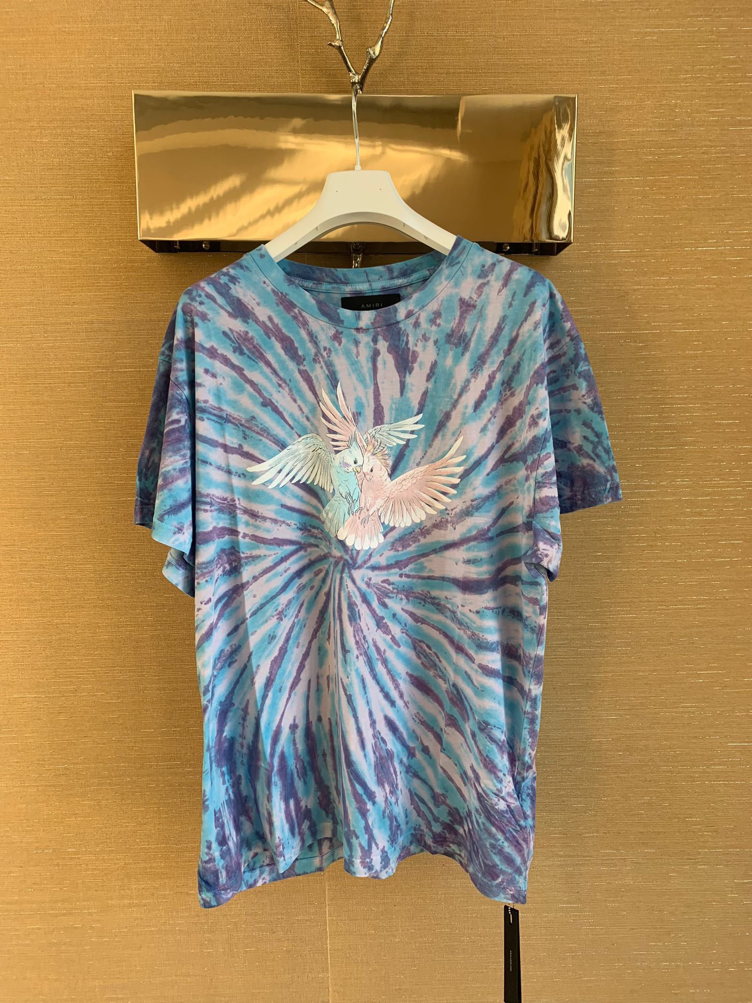 Amiri Lovebirds Tie Dye Tee in Multicolor Size US XS / EU 42 / 0 - 3 Thumbnail