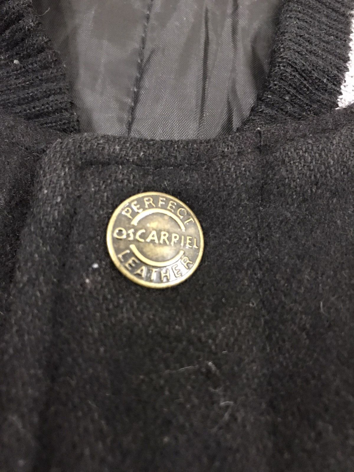 Other Vintage Wool Leather Varsity Jacket Oscar Sports Streetwear Size US L / EU 52-54 / 3 - 6 Thumbnail