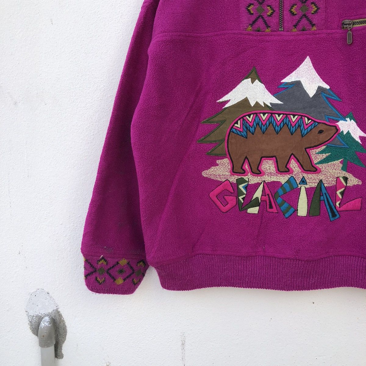 Vintage WALKING BY SILVY POLARLITE BIG LOGO EMBROIDERED SWEATSHIRT Size US S / EU 44-46 / 1 - 5 Thumbnail
