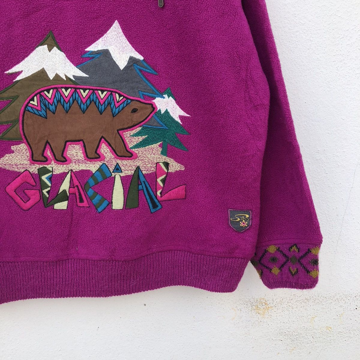 Vintage WALKING BY SILVY POLARLITE BIG LOGO EMBROIDERED SWEATSHIRT Size US S / EU 44-46 / 1 - 3 Thumbnail