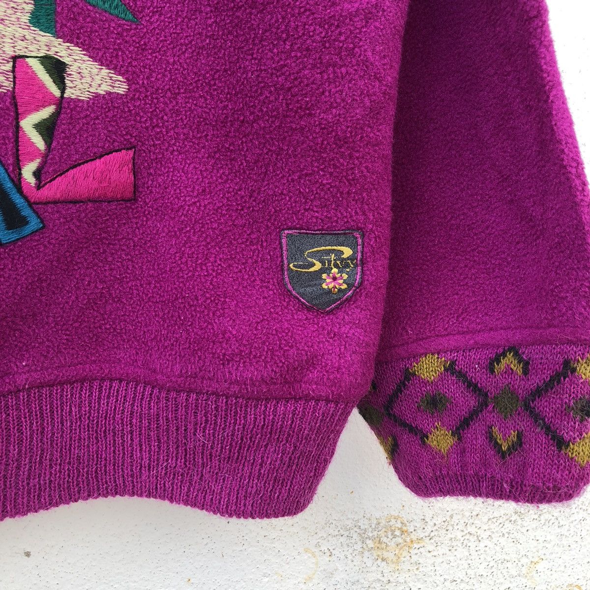 Vintage WALKING BY SILVY POLARLITE BIG LOGO EMBROIDERED SWEATSHIRT Size US S / EU 44-46 / 1 - 6 Thumbnail