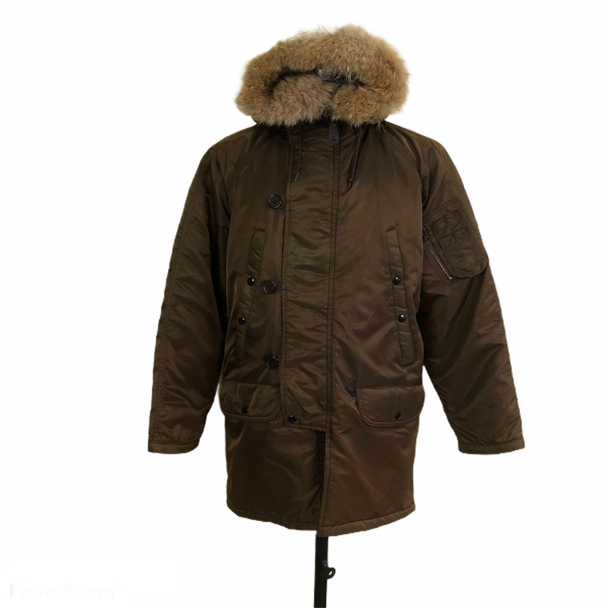 Buzz Rickson's Military Army Jacket Type N-3B/F Made in USA Size US M / EU 48-50 / 2 - 1 Thumbnail