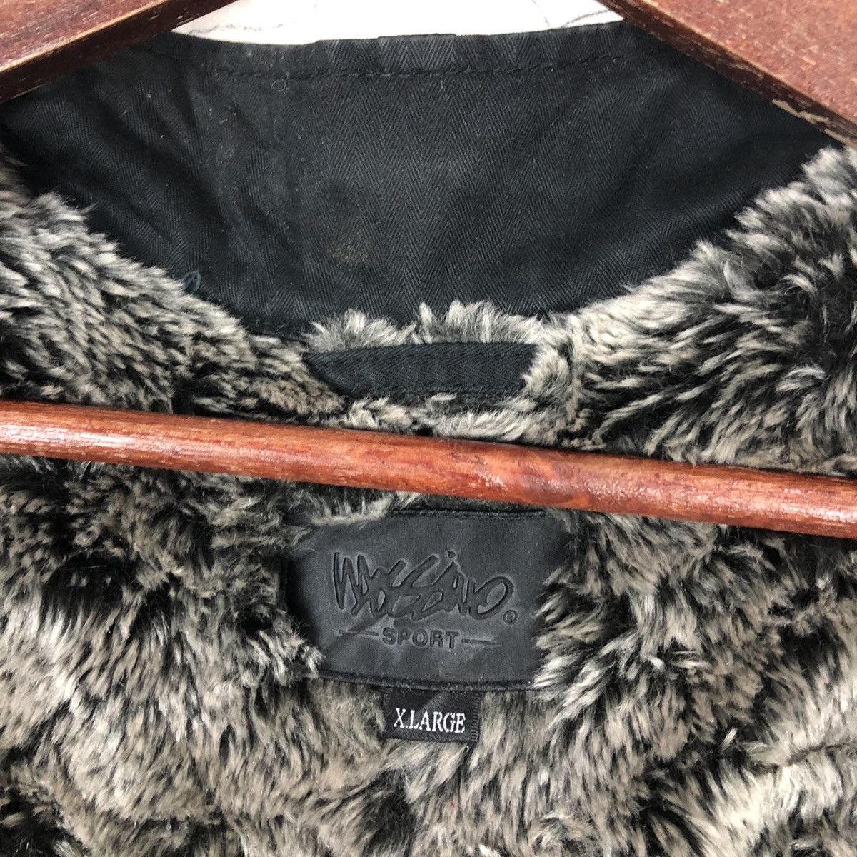 Japanese Brand MOSSIMO PARACHUTE BIKER JACKET MINK FUR LINING NICE DESIGN Size US XL / EU 56 / 4 - 8 Thumbnail