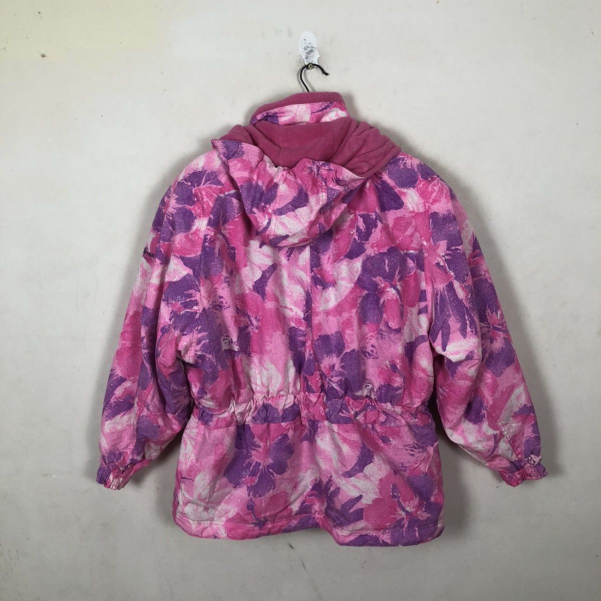 Ellesse FLORAL PINK FULLPRINT SKI JACKET ELLESSE ITALY Size US L / EU 52-54 / 3 - 9 Thumbnail