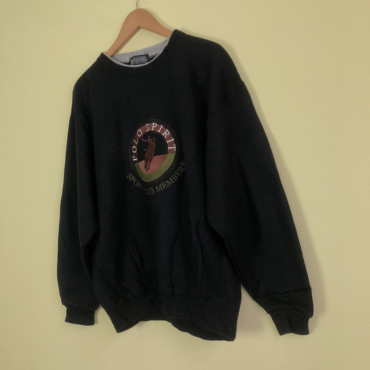Japanese Brand Big Logo Polo Spirit JapaneseBrand Crewneck Size US L / EU 52-54 / 3 - 2 Thumbnail