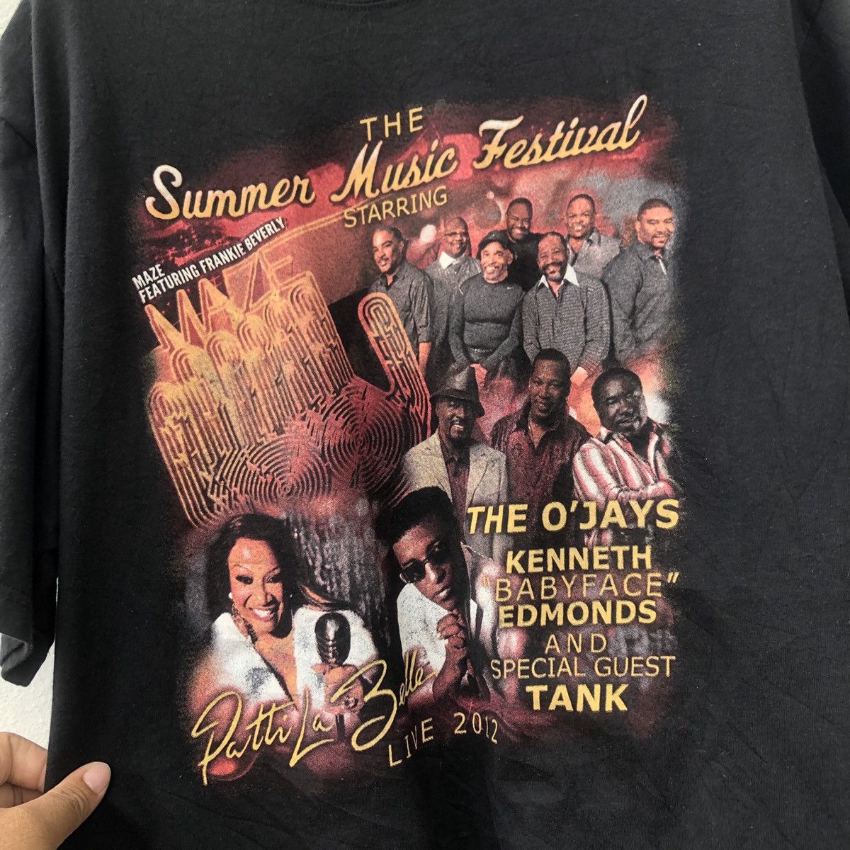 Band Tees The Summer Music Festivel Live 2012 Size US XXL / EU 58 / 5 - 3 Thumbnail