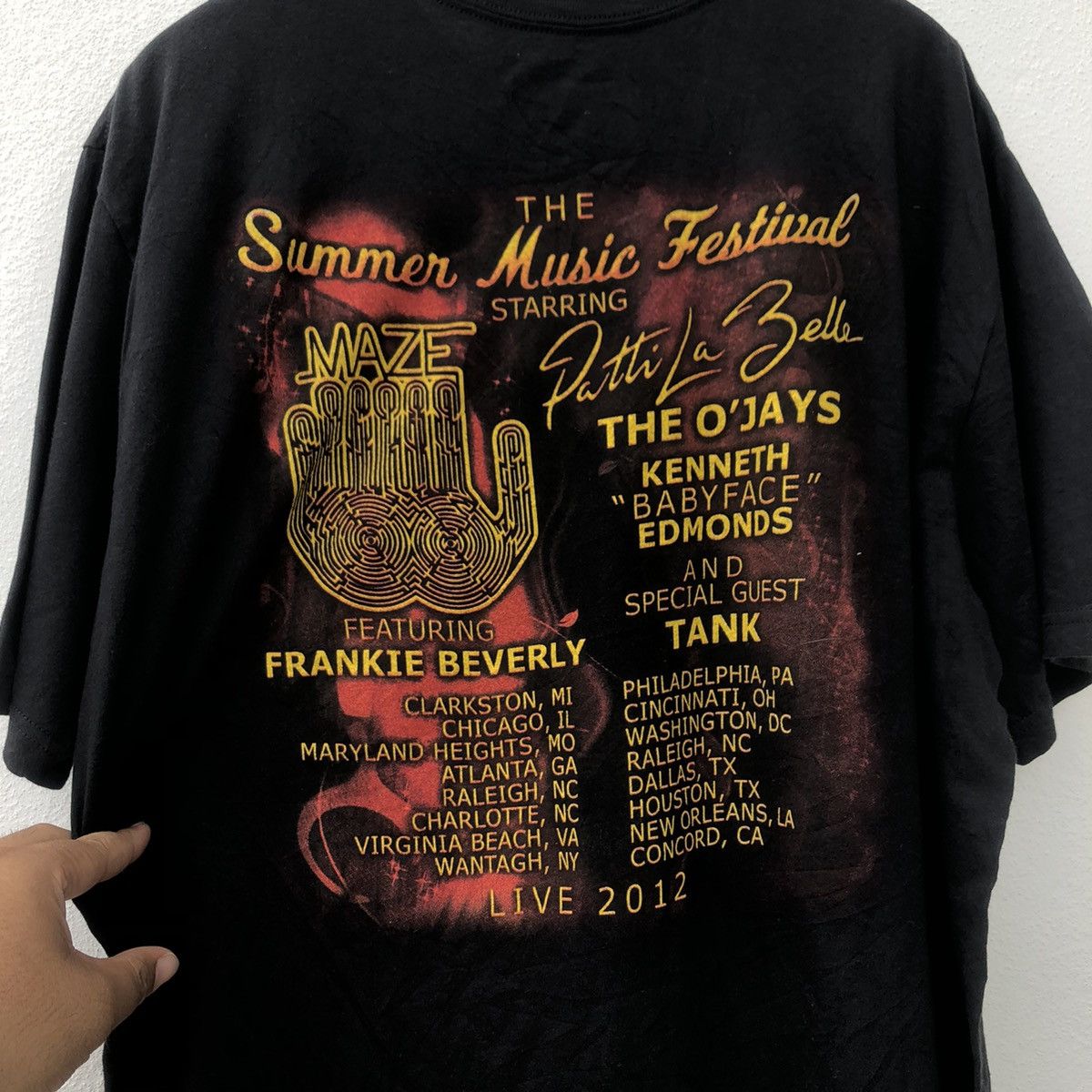Band Tees The Summer Music Festivel Live 2012 Size US XXL / EU 58 / 5 - 7 Thumbnail