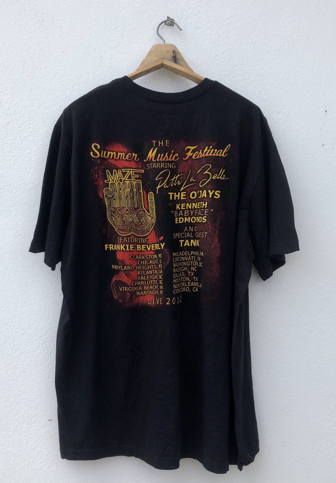 Band Tees The Summer Music Festivel Live 2012 Size US XXL / EU 58 / 5 - 5 Thumbnail