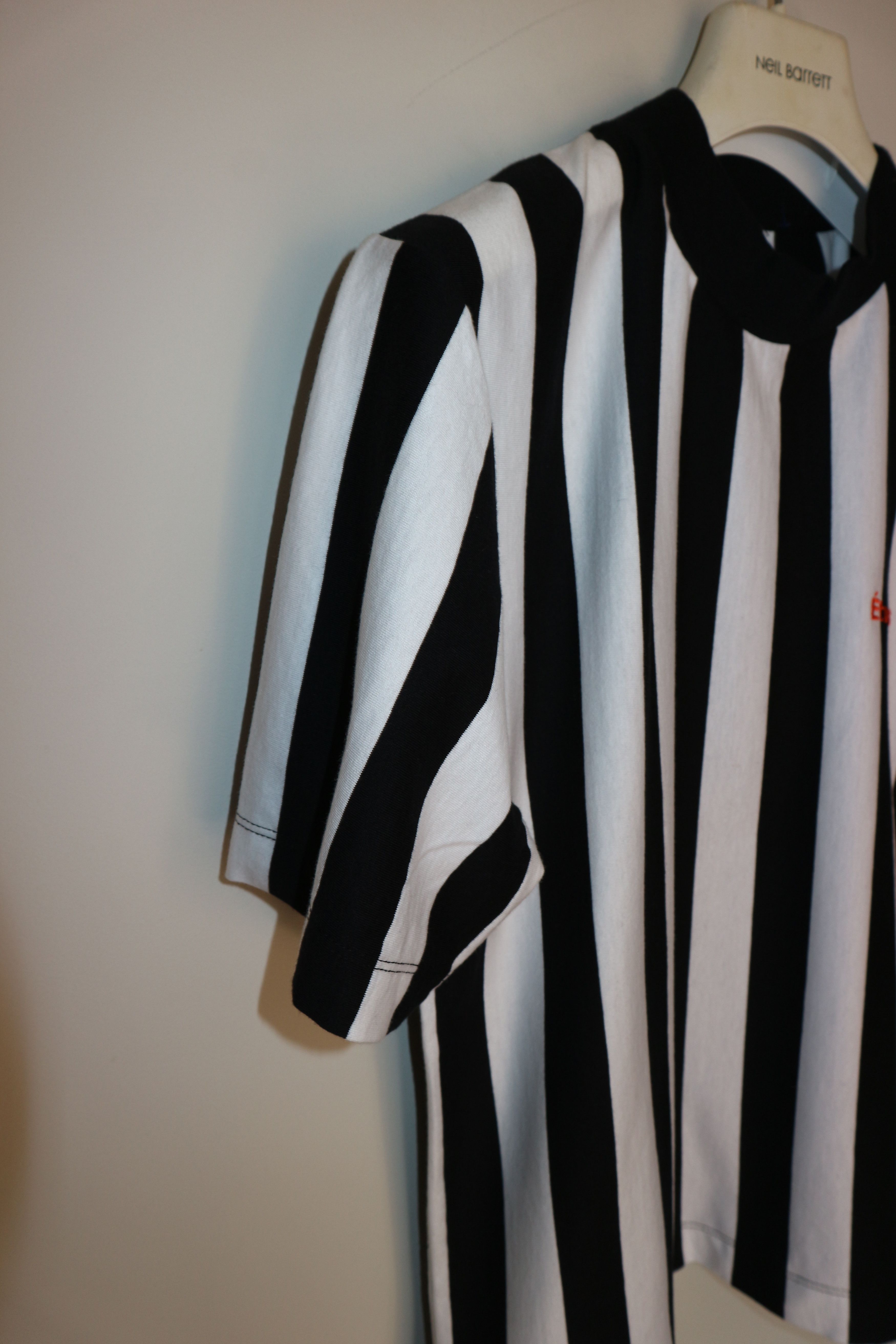 Etudes Striped logo tºshirt Size US S / EU 44-46 / 1 - 4 Thumbnail