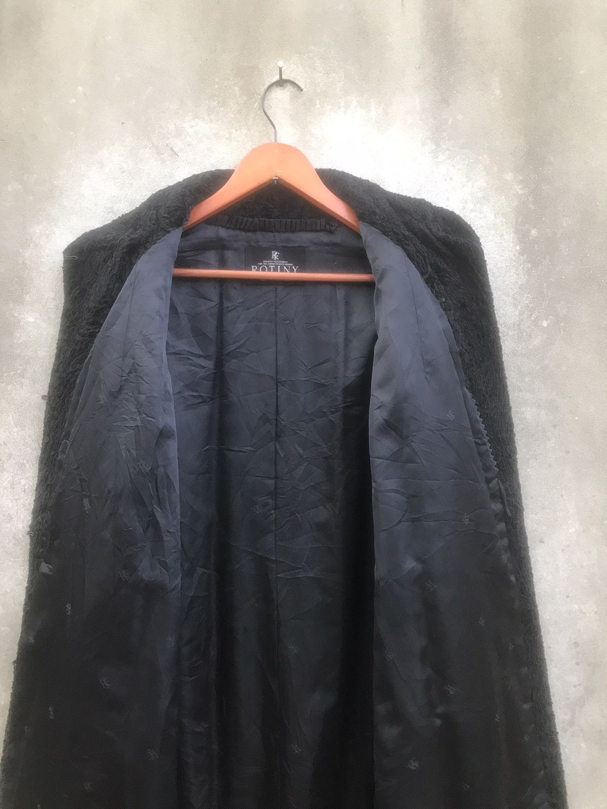 Japanese Brand 🔥Rare🔥Vtg Rotiny Fur Broadtail Long Coat Size M / US 6-8 / IT 42-44 - 18 Thumbnail