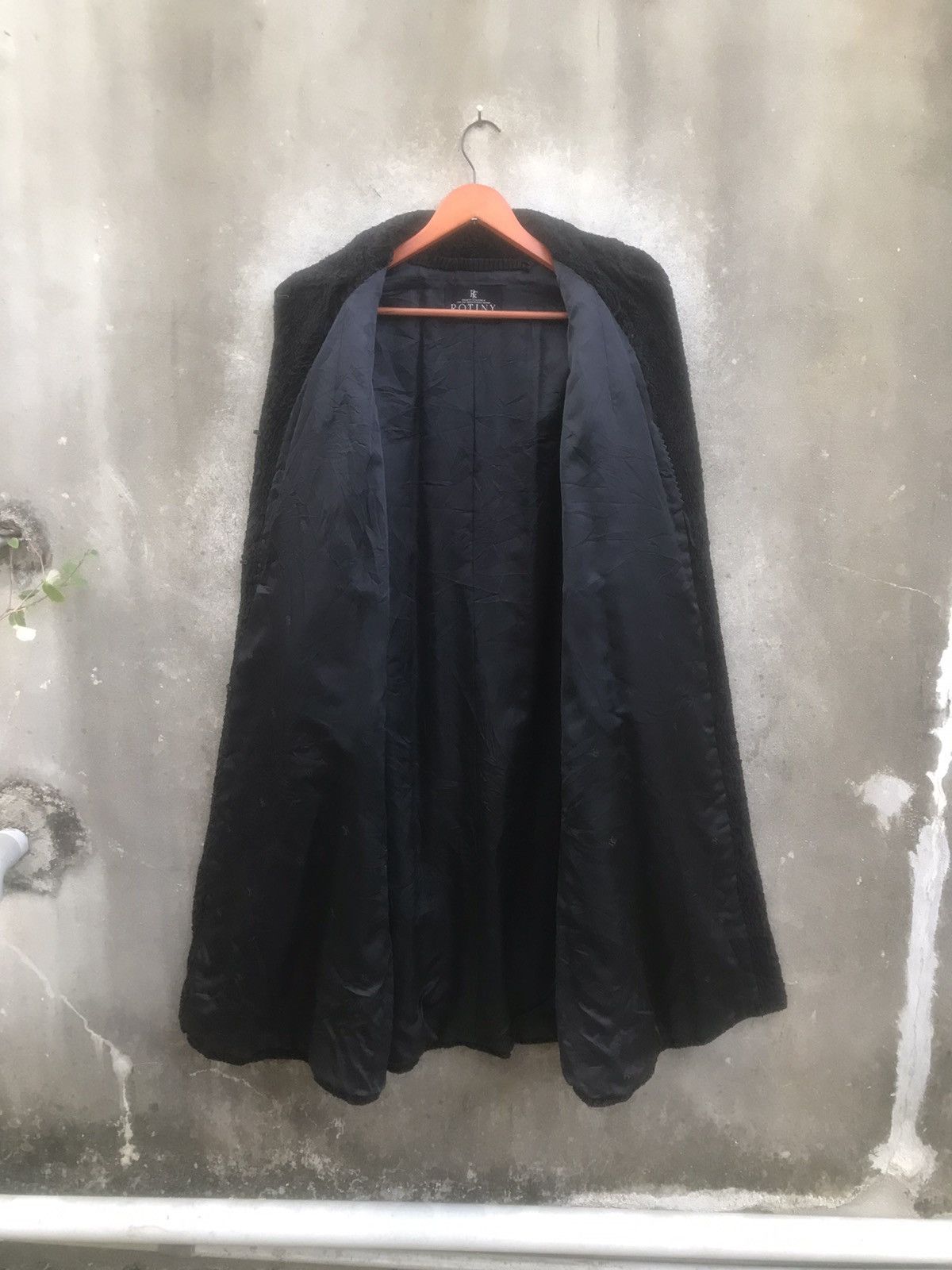 Japanese Brand 🔥Rare🔥Vtg Rotiny Fur Broadtail Long Coat Size M / US 6-8 / IT 42-44 - 17 Thumbnail