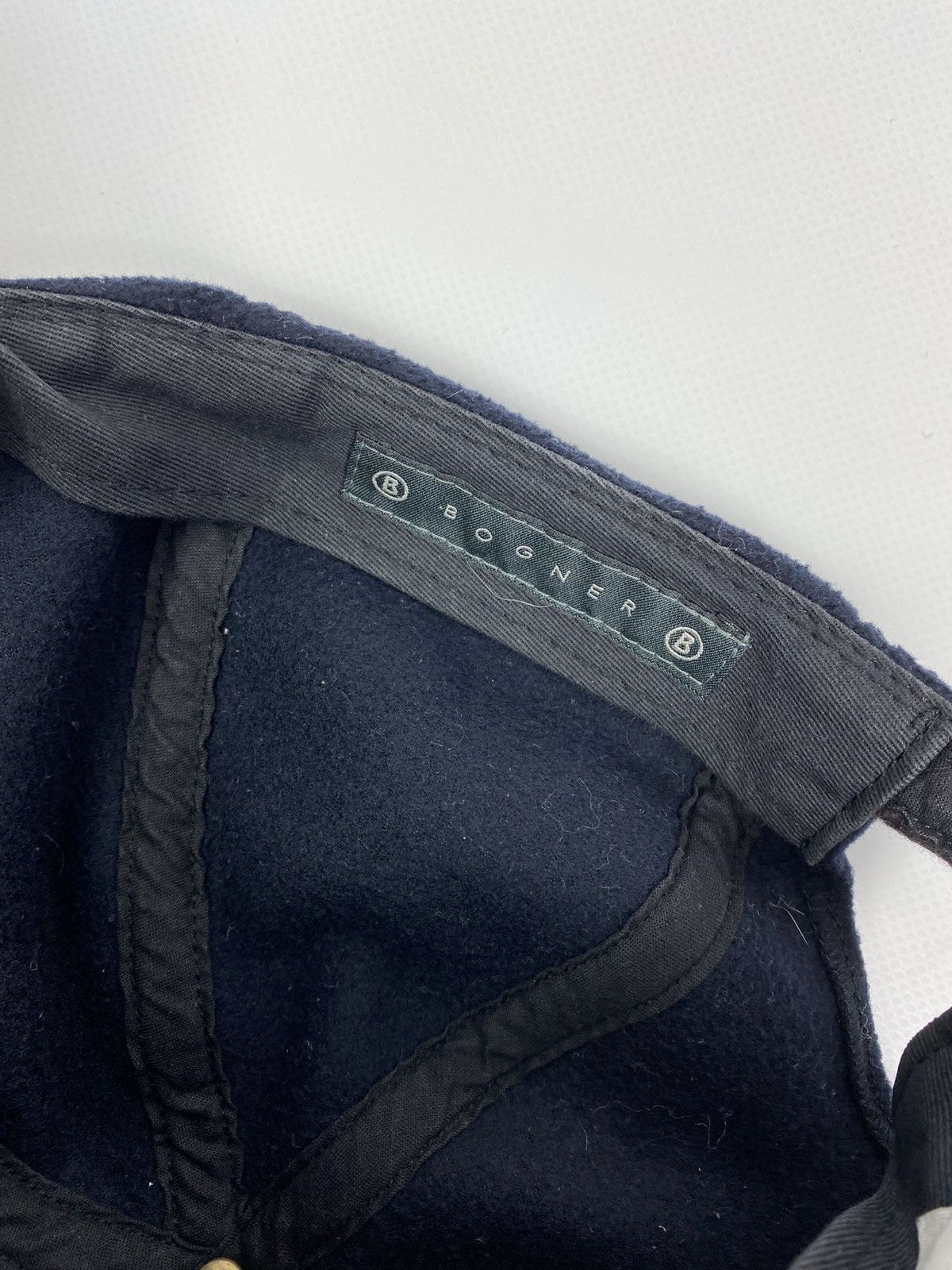 Bogner 🔥LAST DROP🔥 Bogner Fleece Cap Winter Wool Strap Navy Blue Size ONE SIZE - 7 Thumbnail